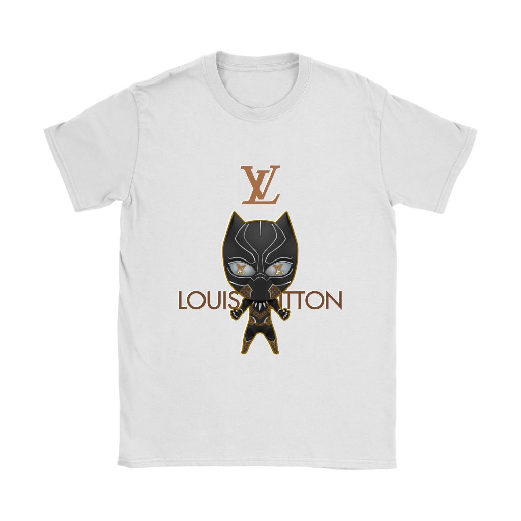 Deluxe Superhero Black Panther Louis Vuitton Movies Shirts Women – Alottee