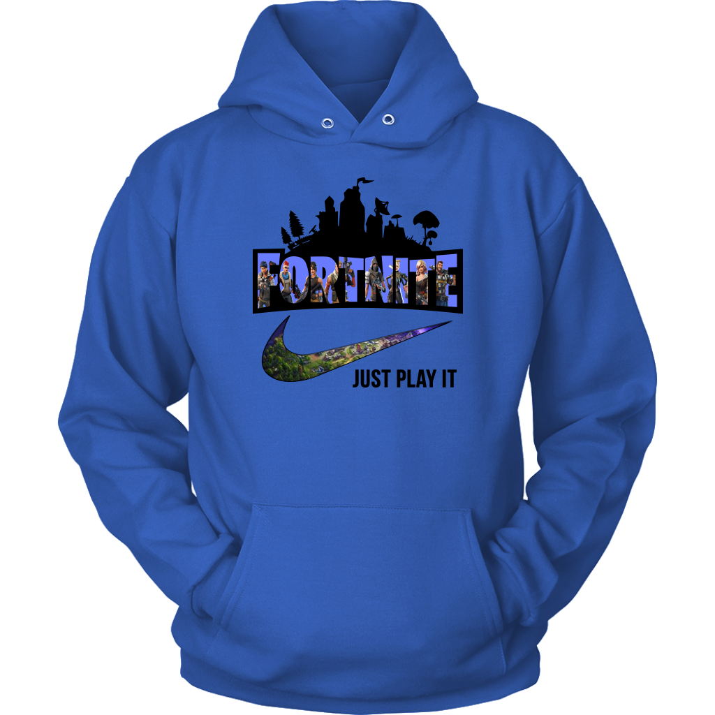 FORTNITE - NIKE JUST PLAY IT LOGO SHIRTS Hoodie - Alottee