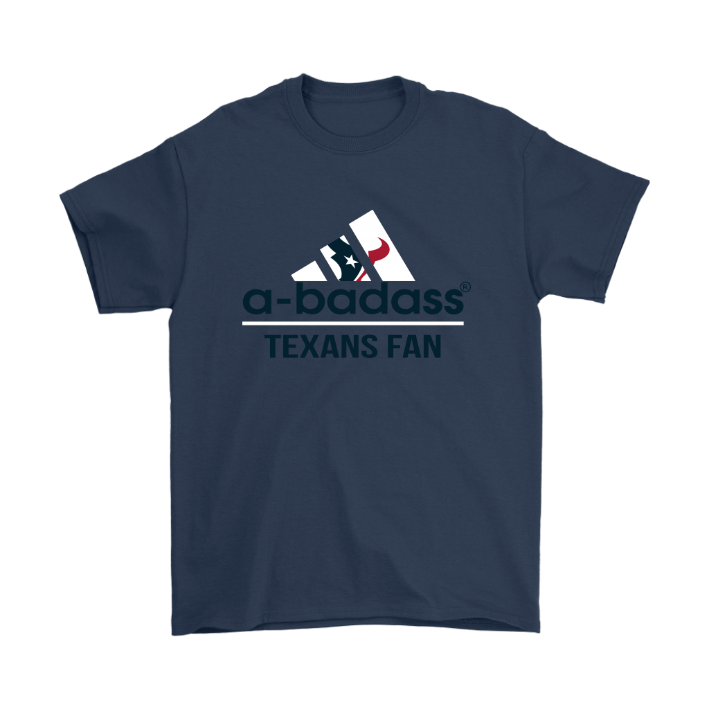 Houston Texans NFL Team Apparel Navy Blue Football T-Shirt Size Medium