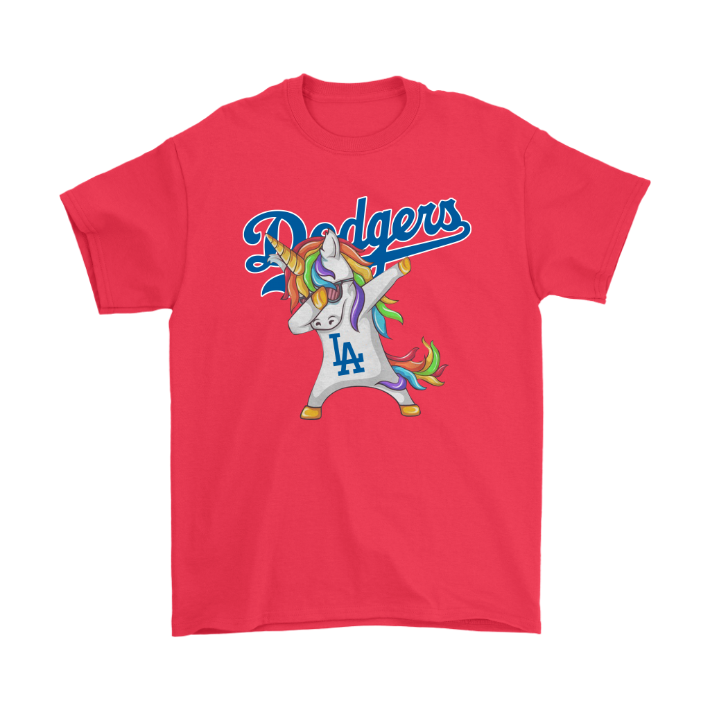 Los Angeles Dodgers Unicorn Dabbing Baseball Sports Shirts – Alottee