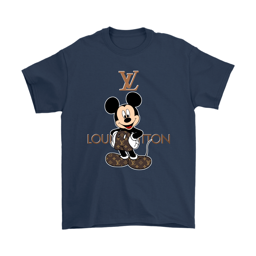 Louis Vuitton Funny Mickey Mouse Shirts – Alottee