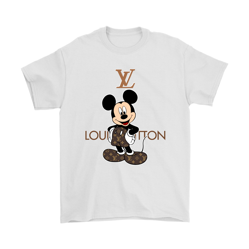 Louis Vuitton Funny Mickey Mouse Shirts – Alottee