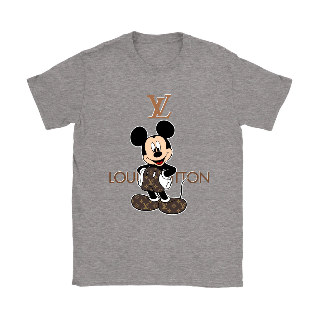 Louis Vuitton Funny Mickey Mouse Shirts Women – Alottee