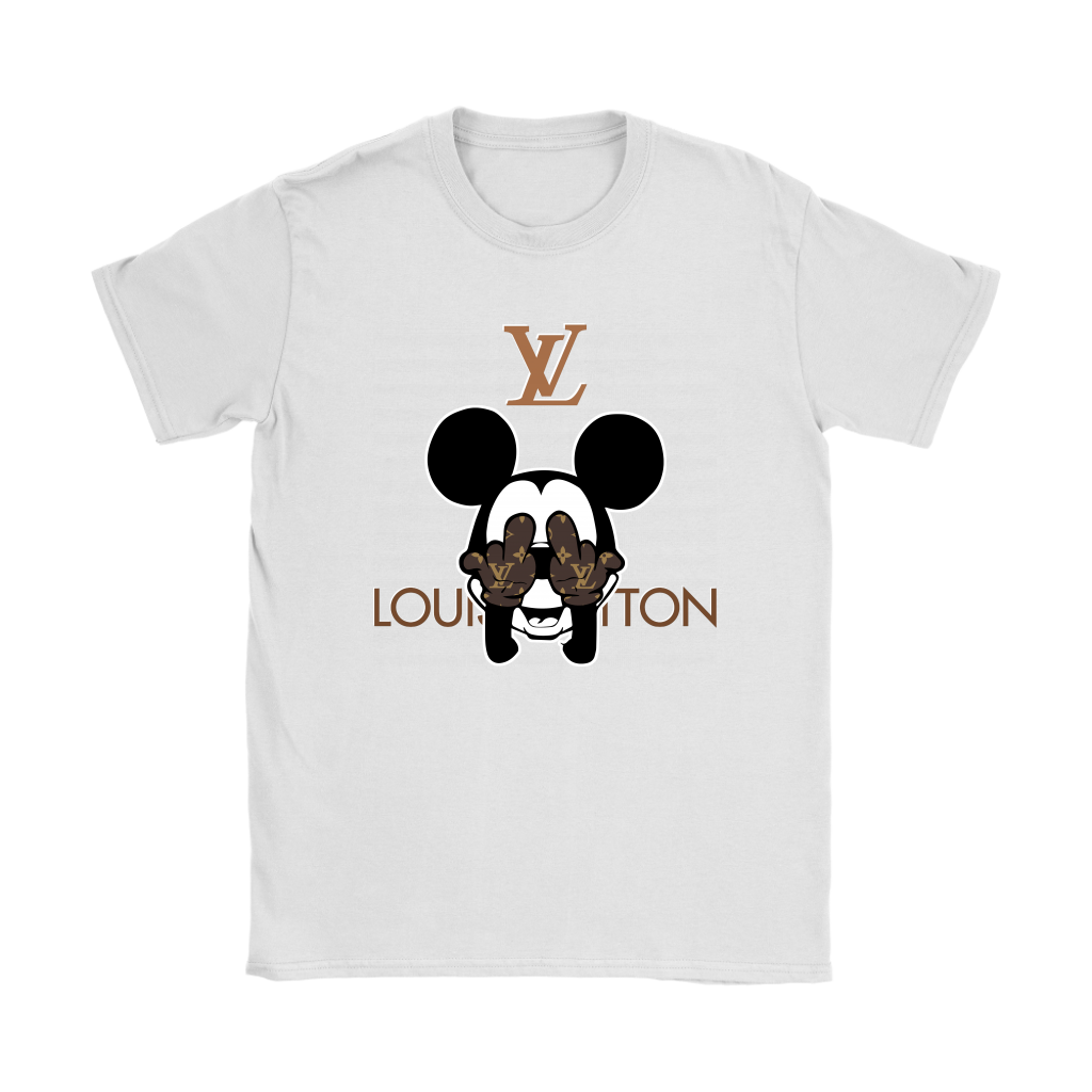 Louis Vuitton Great Mickey Mouse Shirts Women – Alottee