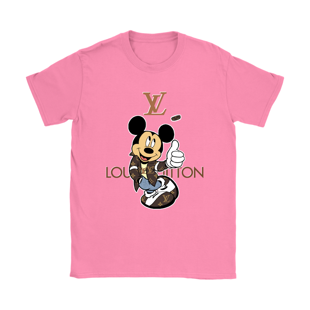 Louis Vuitton Lovely Mickey Mouse Shirts Women – Alottee