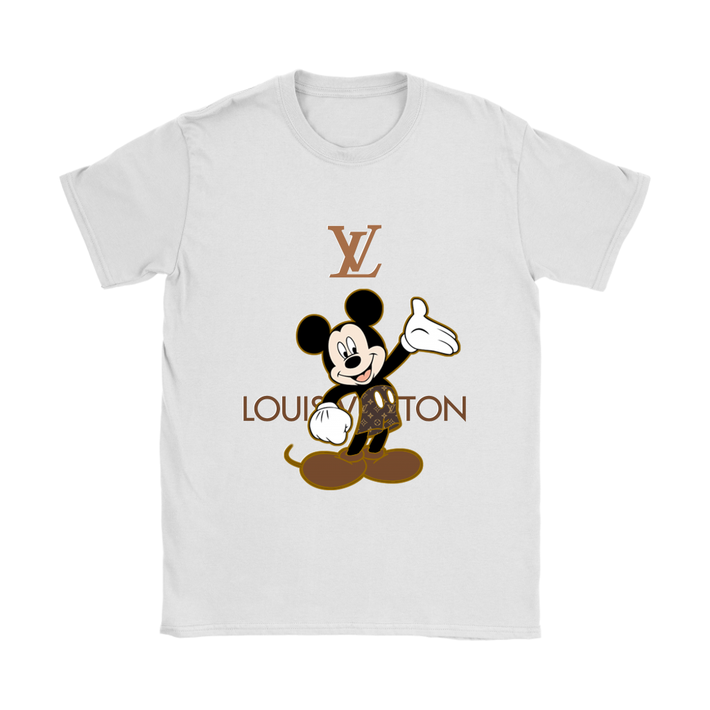 Mickey Mouse Louis Vuitton Shirts Women – Alottee