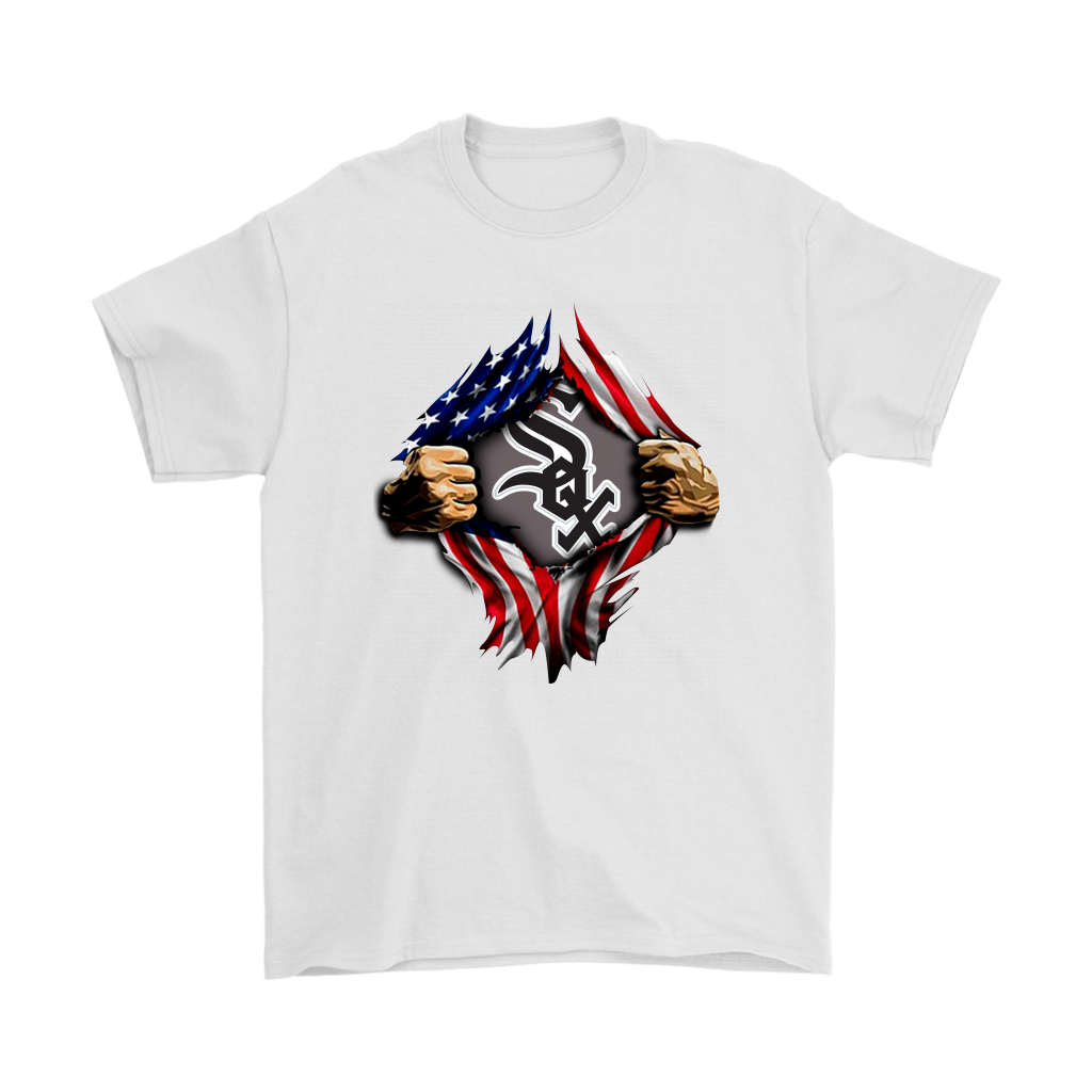 chicago flag white sox shirt