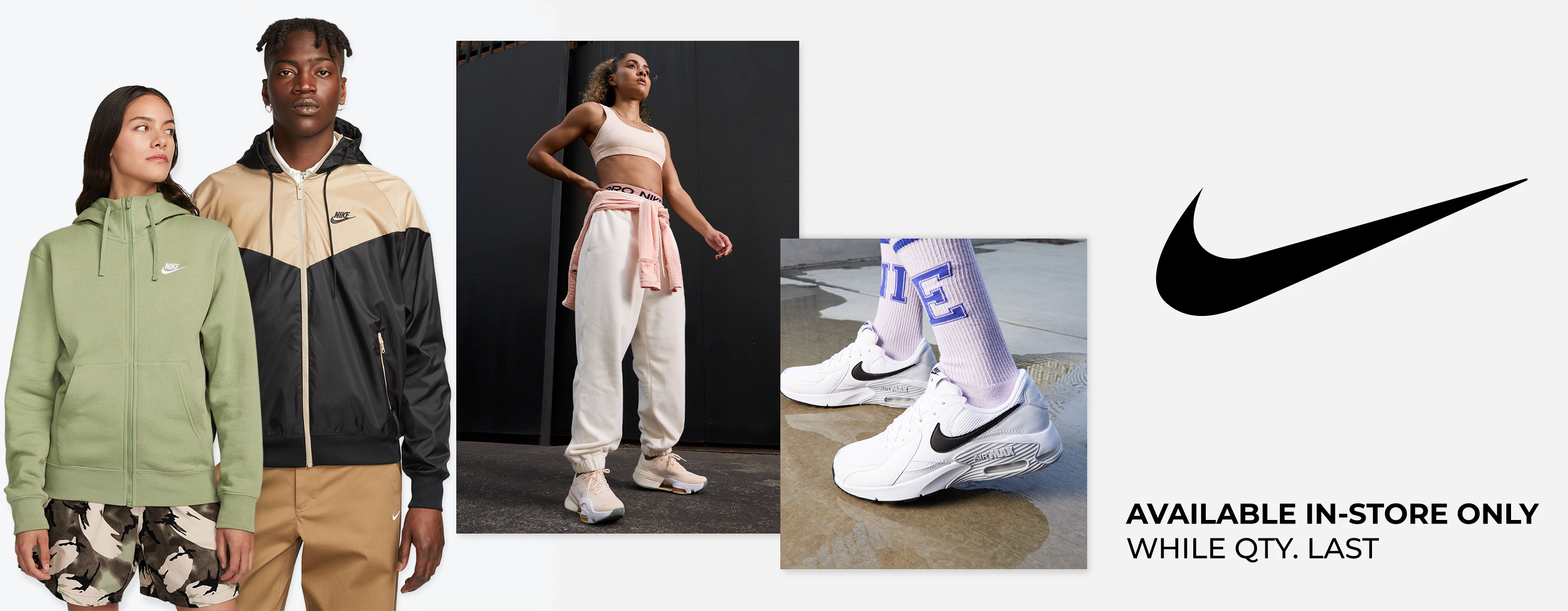 Nike Women's Dri-FIT Swoosh Air Force 1 Medium-Support Laced Sports Br