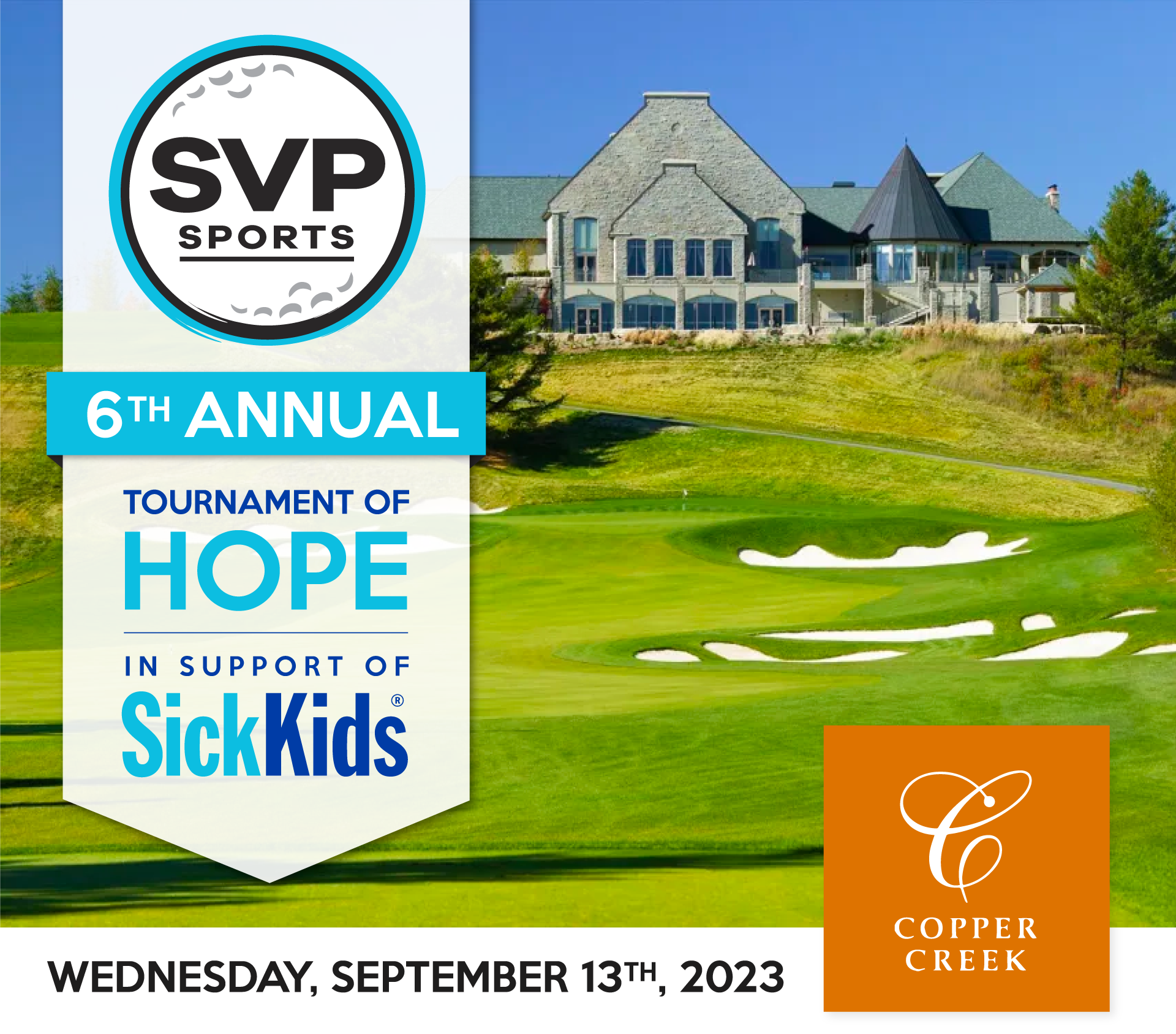 Tournoi SVP Sports pour SickKids 2023