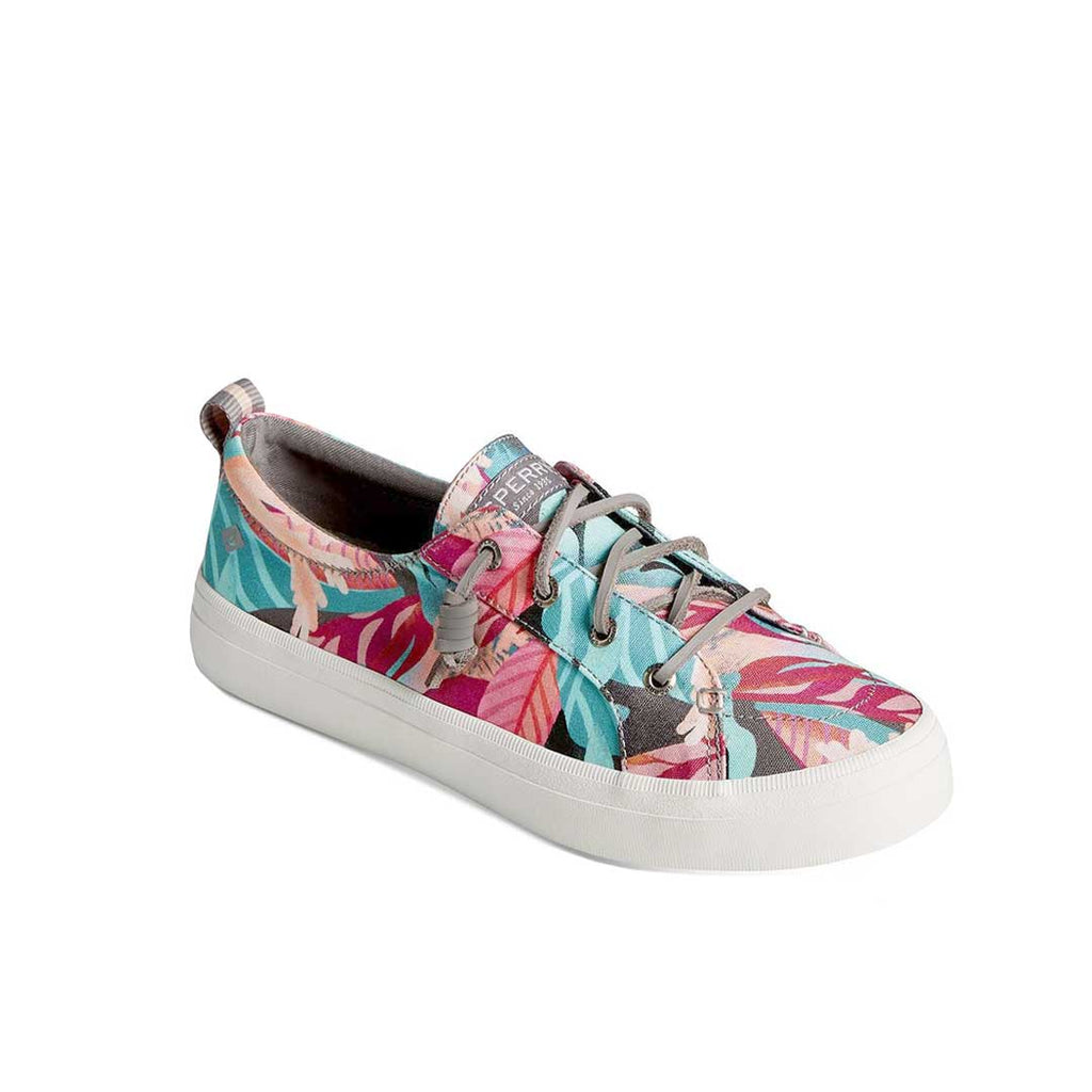 Sperry - Women's Crest Vibe Coral Floral Mule Shoes (STS87455