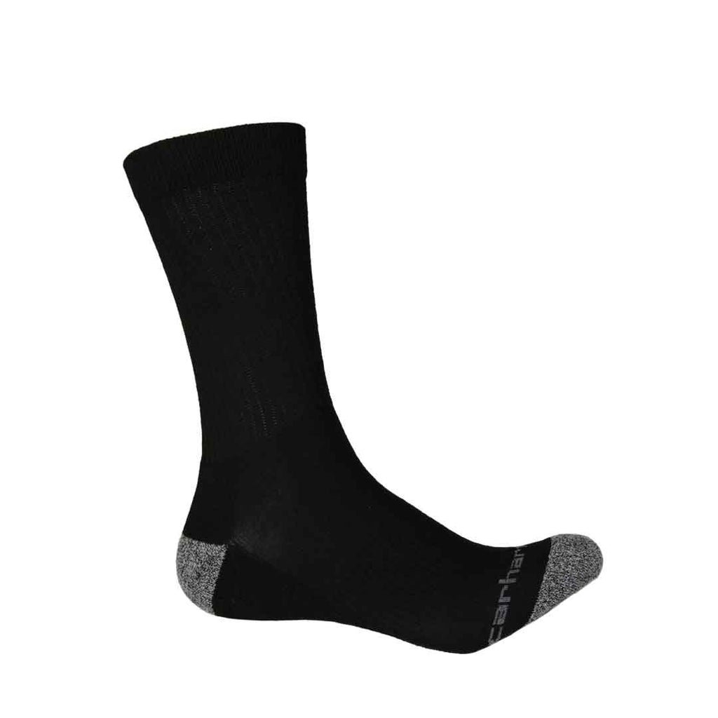 Carhartt - Men's 2 Pack Cold Weather Thermal Socks (CHMA7740B2 BLK