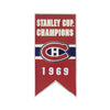 NHL - Montreal Canadiens 1969 Stanley Cup Banner Pin Sticky (CDNSCC69S)