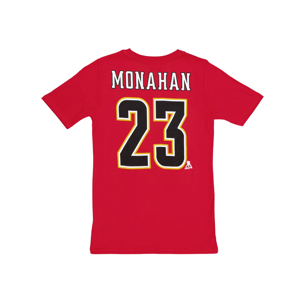 Adidas Calgary Flames No23 Sean Monahan White Road Authentic Women's Stitched NHL Jersey