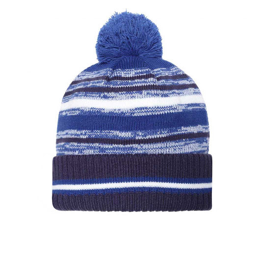 New Era Men's Royal Toronto Blue Jays Authentic Collection Sport Cuffed Knit  Hat with Pom