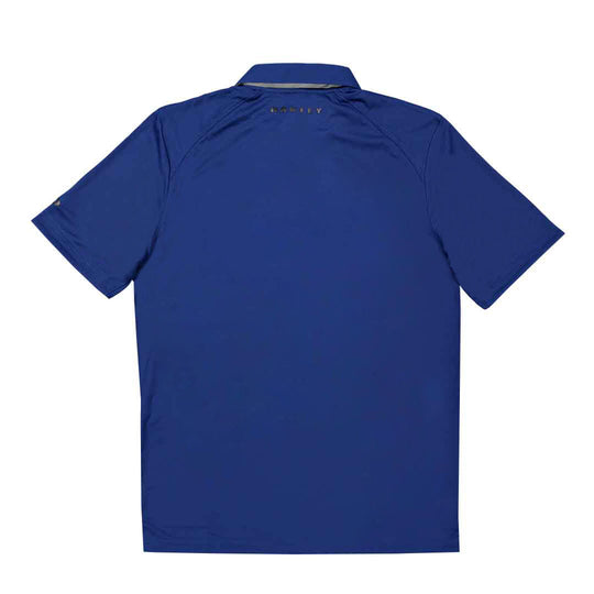 Buy the Mens Blue Spread Collar Short Sleeve Golf Polo Shirt Size 3XB