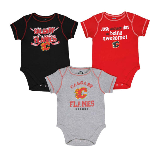 Authentic Calgary Flames Baby Infant Toddler Reebok NHL Hockey Hockey 2T-4T