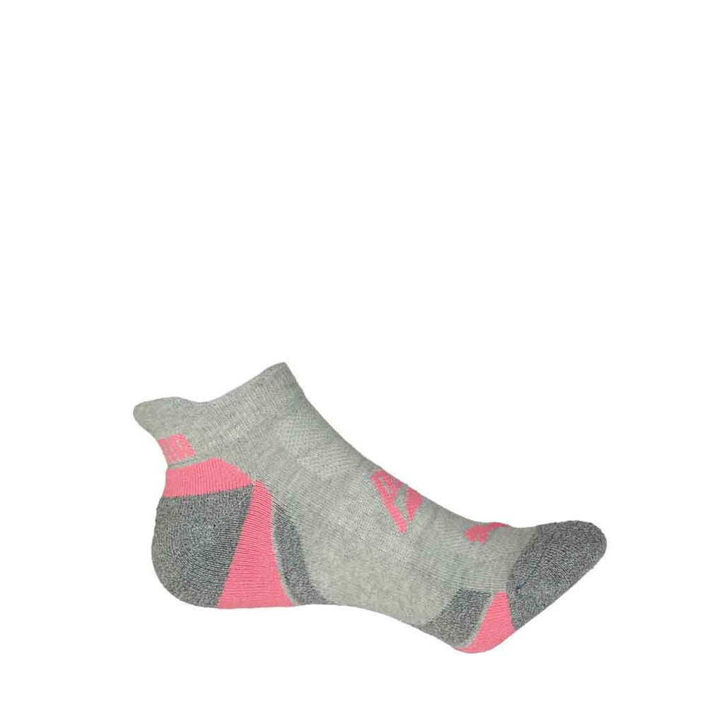 Puma WOMEN SNEAKER 4 PACK - Socks - pink/grey mélange combo/green