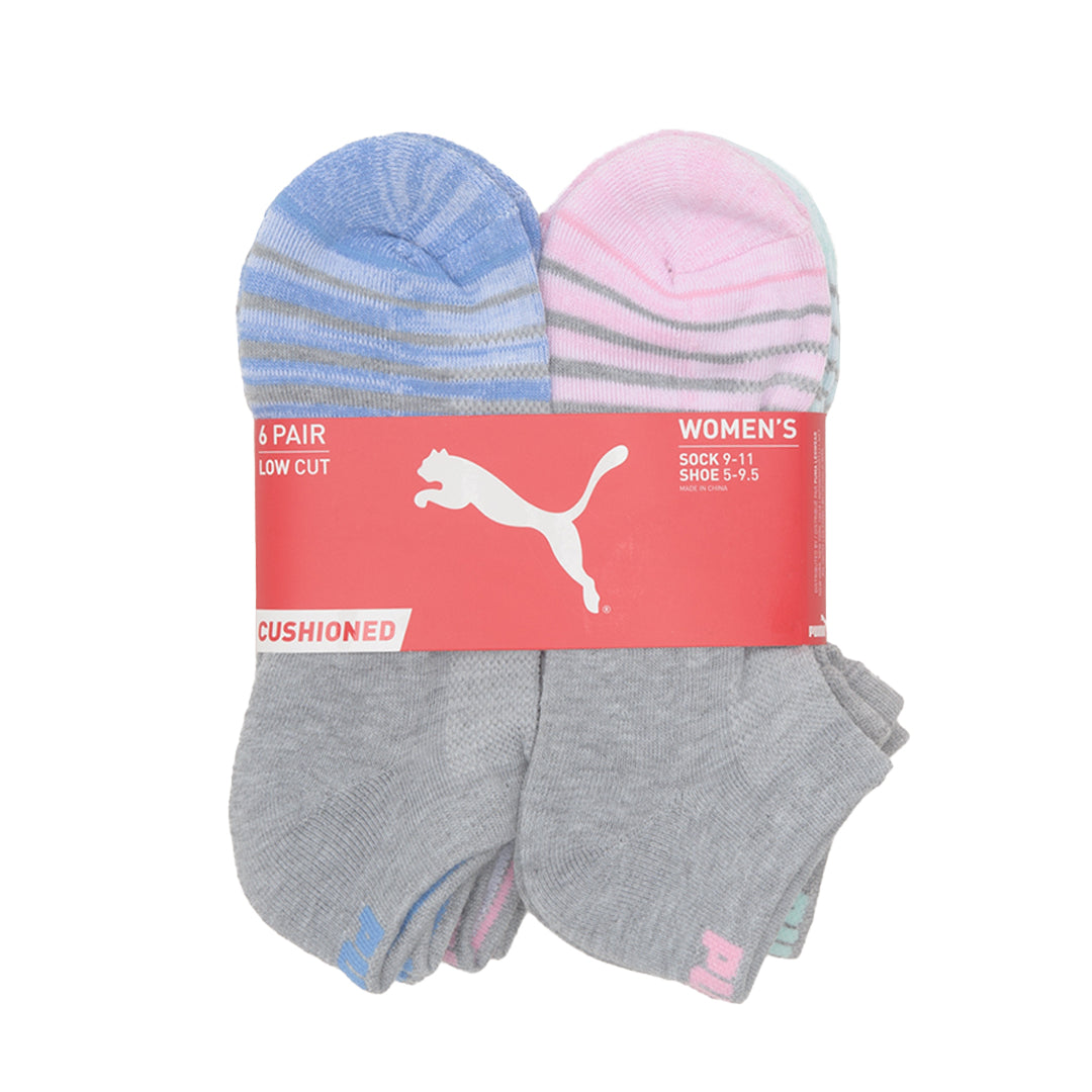 Puma - Women's 6 Pack Low Cut Sock (P113575C 037) – SVP Sports eCommerce