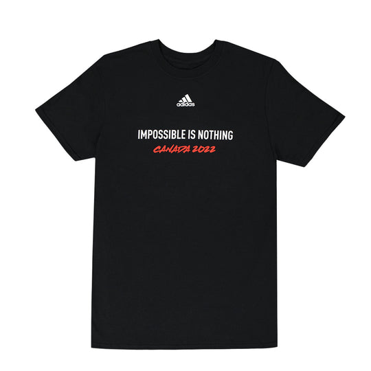 adidas Mens Active Core Cotton V Neck T-Shirt Black S : .co