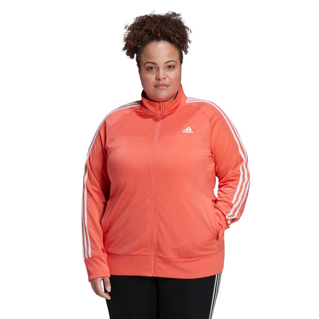 adidas - Women's 3 Stripe Track Jacket (Plus) (HC9255) – SVP Sports