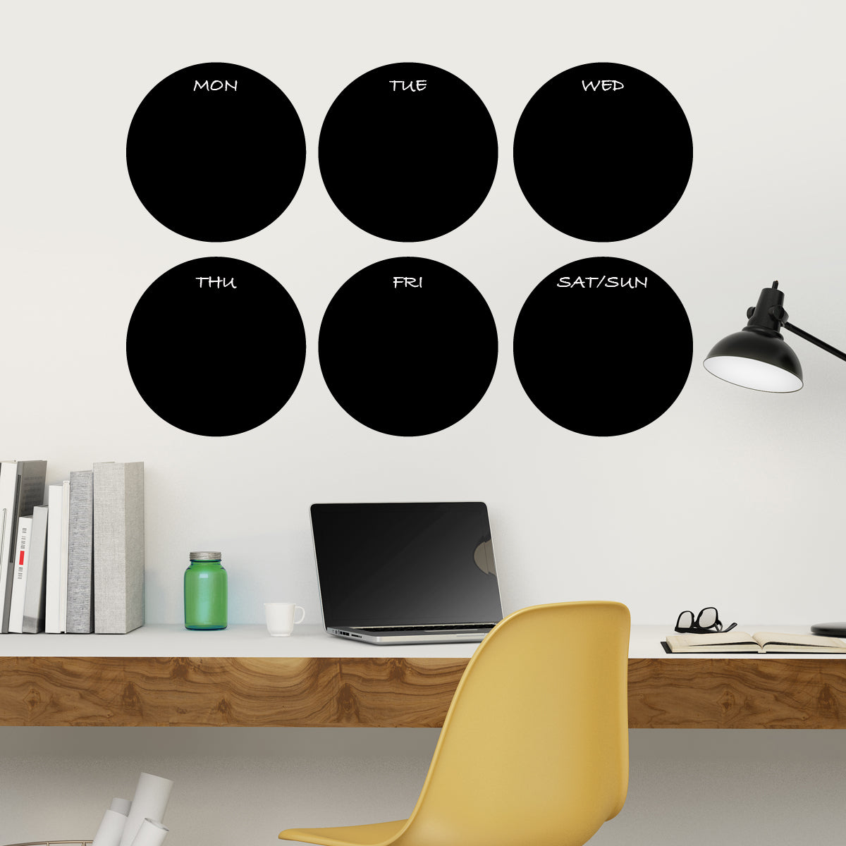 chalkboard wall sticker