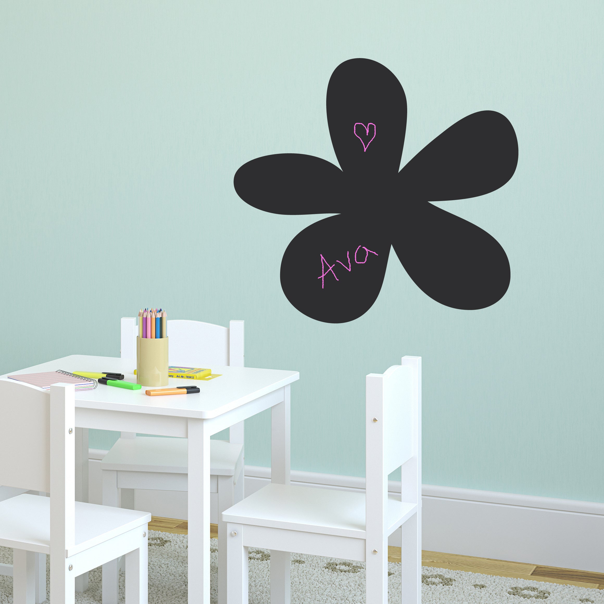 chalkboard wall sticker