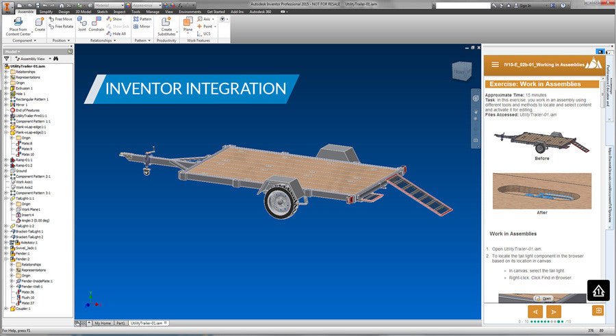 autodesk inventor projects for students