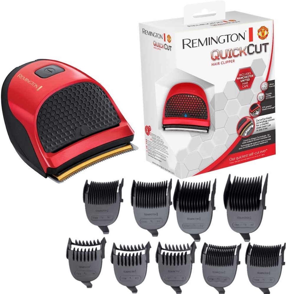 remington quick cut hair clippers with 9 comb lengths