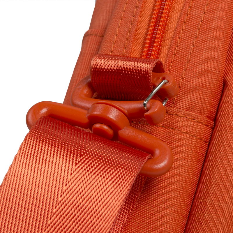 orange laptop bag