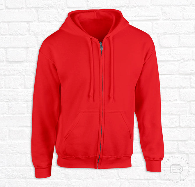 sudadera roja hombre