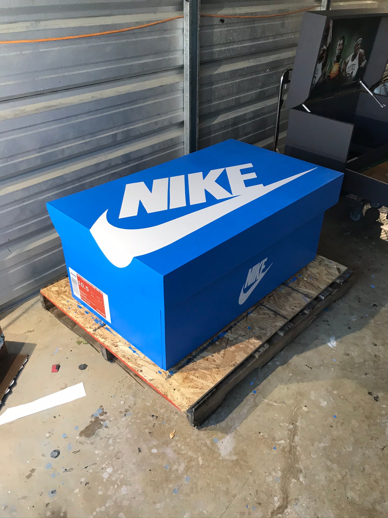 Red Nike Giant Storage Box Sneakerhead Gift 