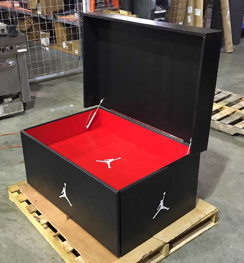 jordan shoe chest