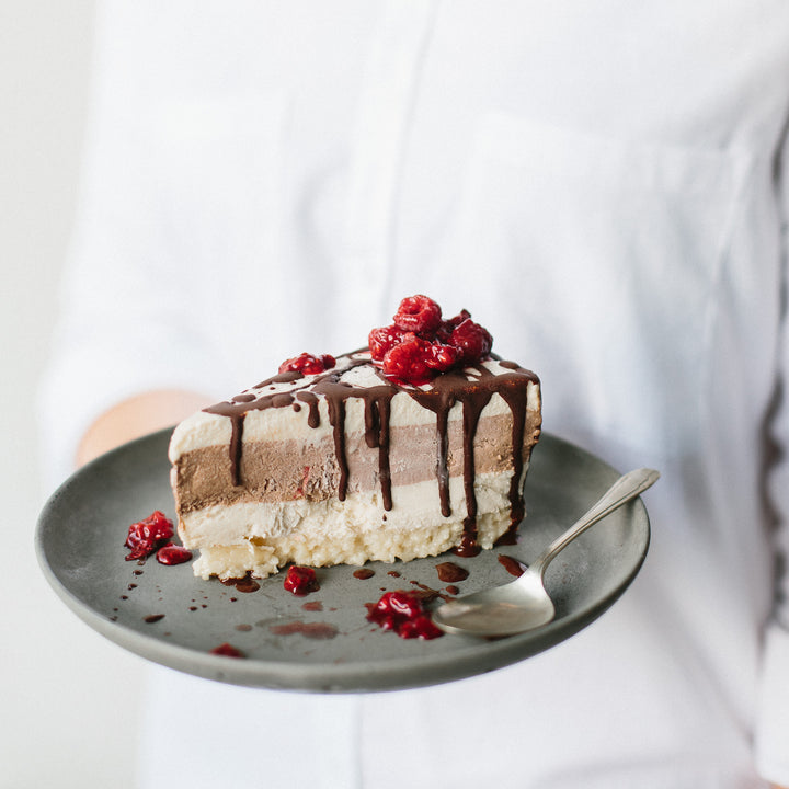 Layered Chocolate Banana Coconut Cheesecake – Kultured Wellness