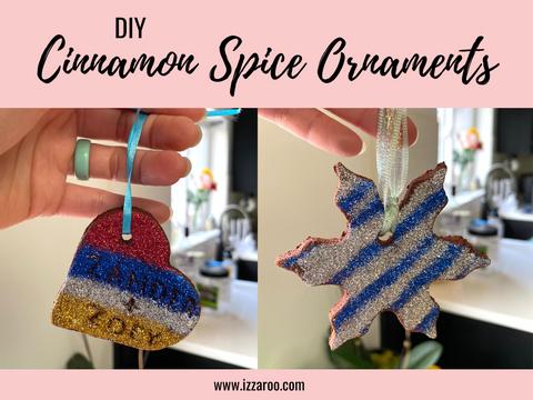 DIY Cinnamon Spice Holiday Christmas Ornaments