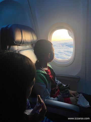 Sunrise on Airplane Ride to Costa Rica