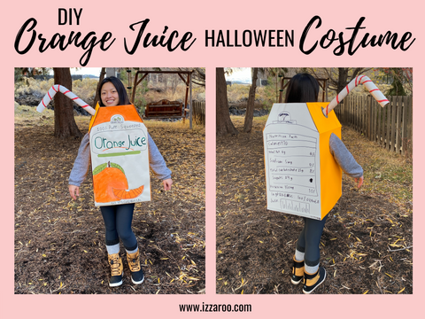 Orange juice Halloween costume