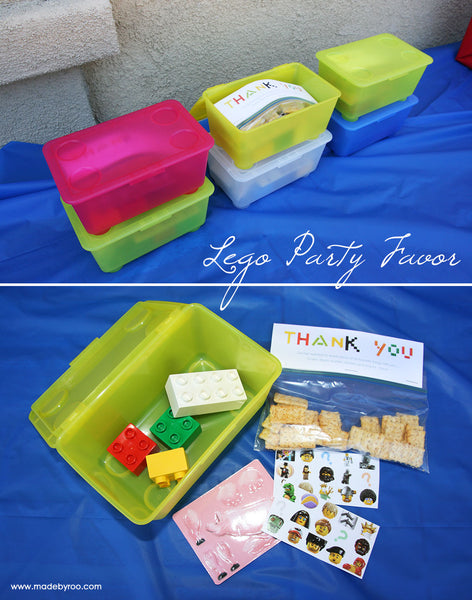 IZZAROO - Lego Birthday Party Ideas