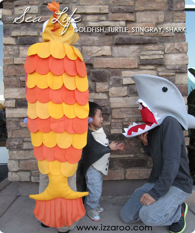 IZZAROO - DIY Sea Life Themed Family Halloween Costumes