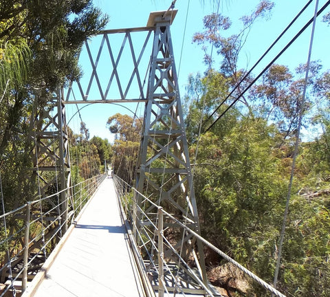 Hidden San Diego, Spruce Street Suspension Bridge