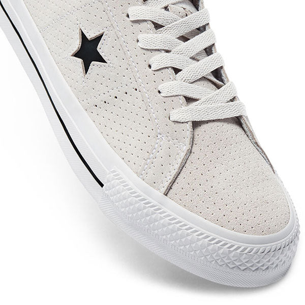 Converse One Star Pro Perforated Suede Low Top (170072C) Pale Putty/Wh Boardshop