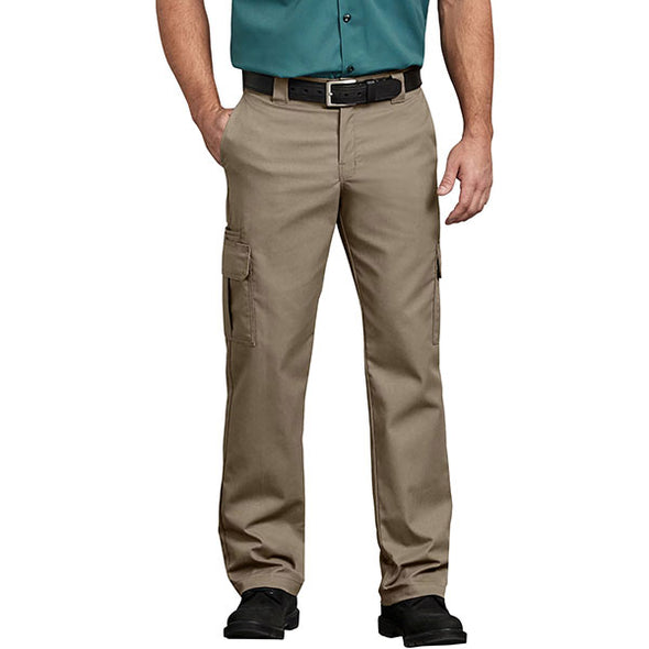 Dickies FLEX Regular Fit Cargo Pants Desert Khaki – Xtreme Boardshop ...