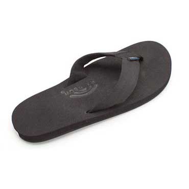 soft black sandals