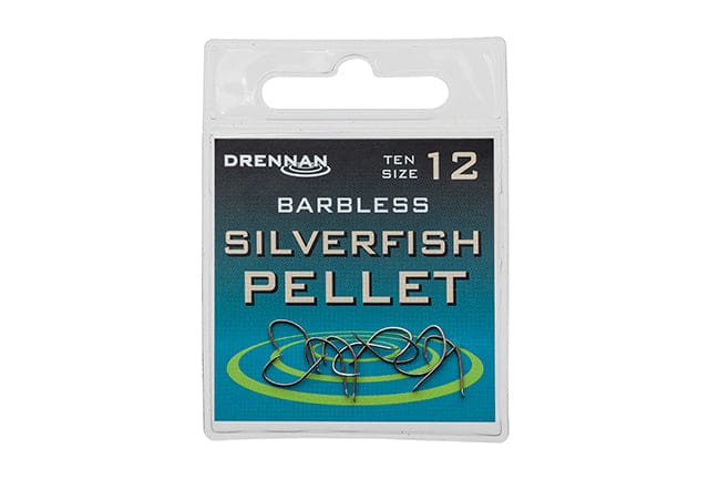 Drennan Silverfish Maggot Plate 6 Barbless Hooks to Nylon – Willy