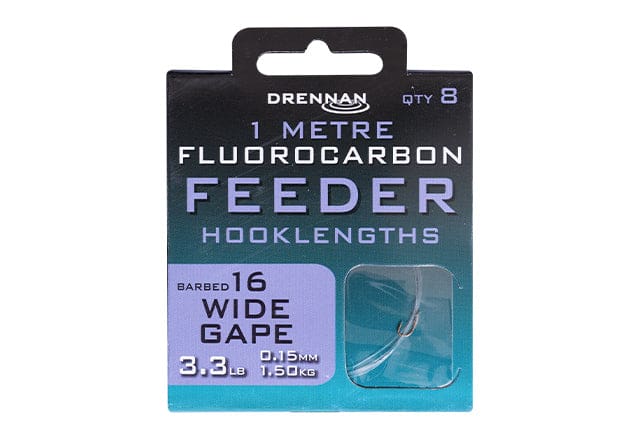 Drennan Wide Gape Micro Barbed Hooks To Nylon – Willy Worms