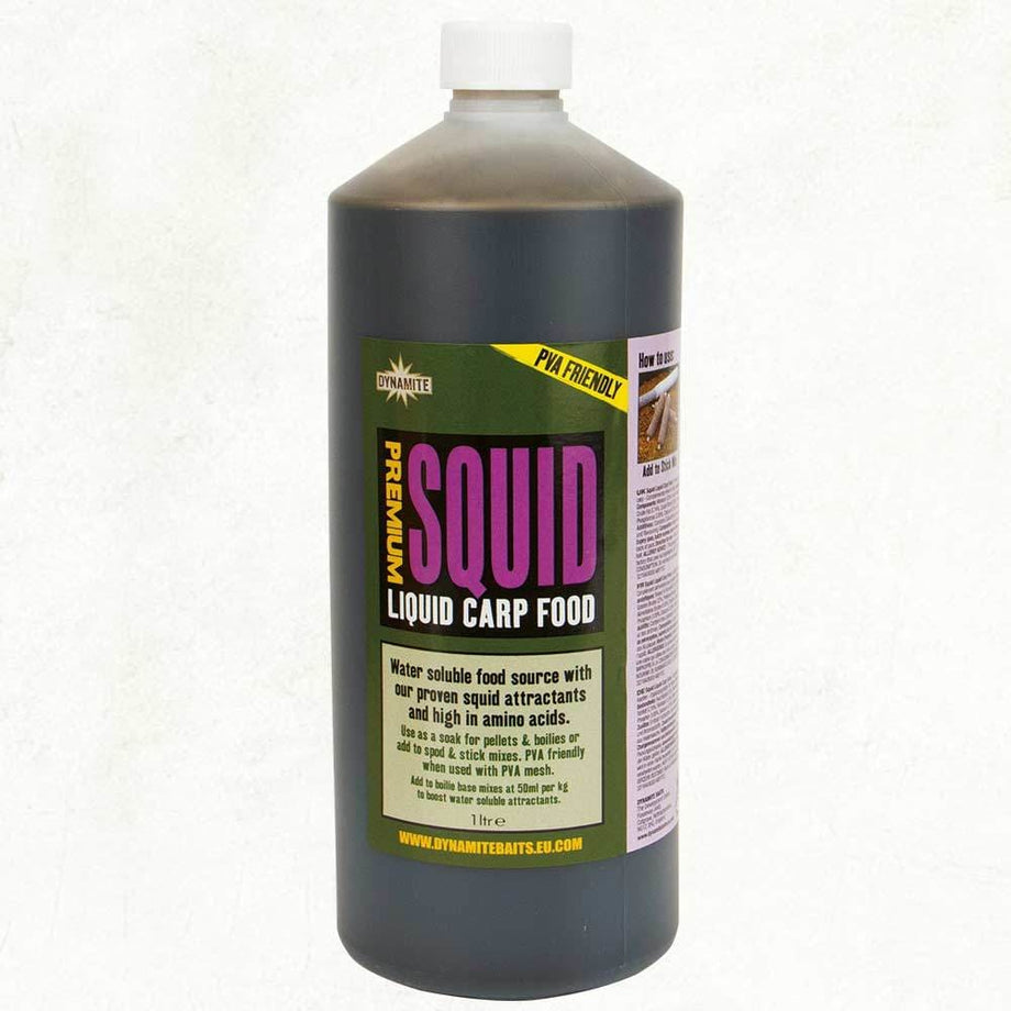 Dynamite Baits Peppered Squid Liquid Attractant 500ml – Willy Worms