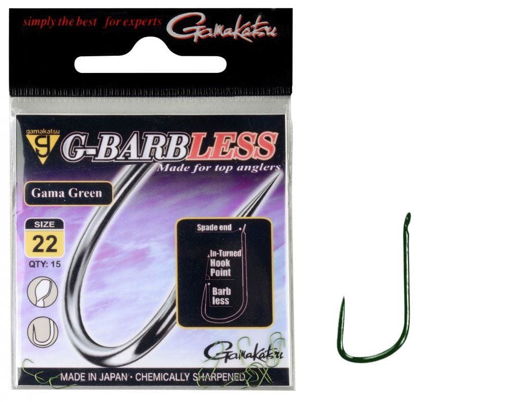 Fishing Hooks Gamakatsu Power Carp Ring Eye With Eye Sea Lake Hooks Feeder