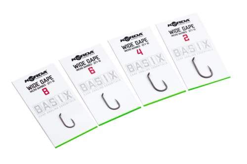 Korda Wide Gape Micro Barbed Hooks – Willy Worms