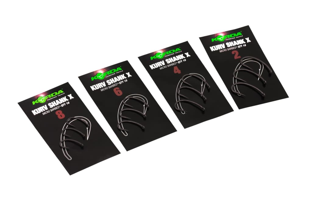 Korda Mixa B Barbless Fishing Hooks: 10 - Tackle Up