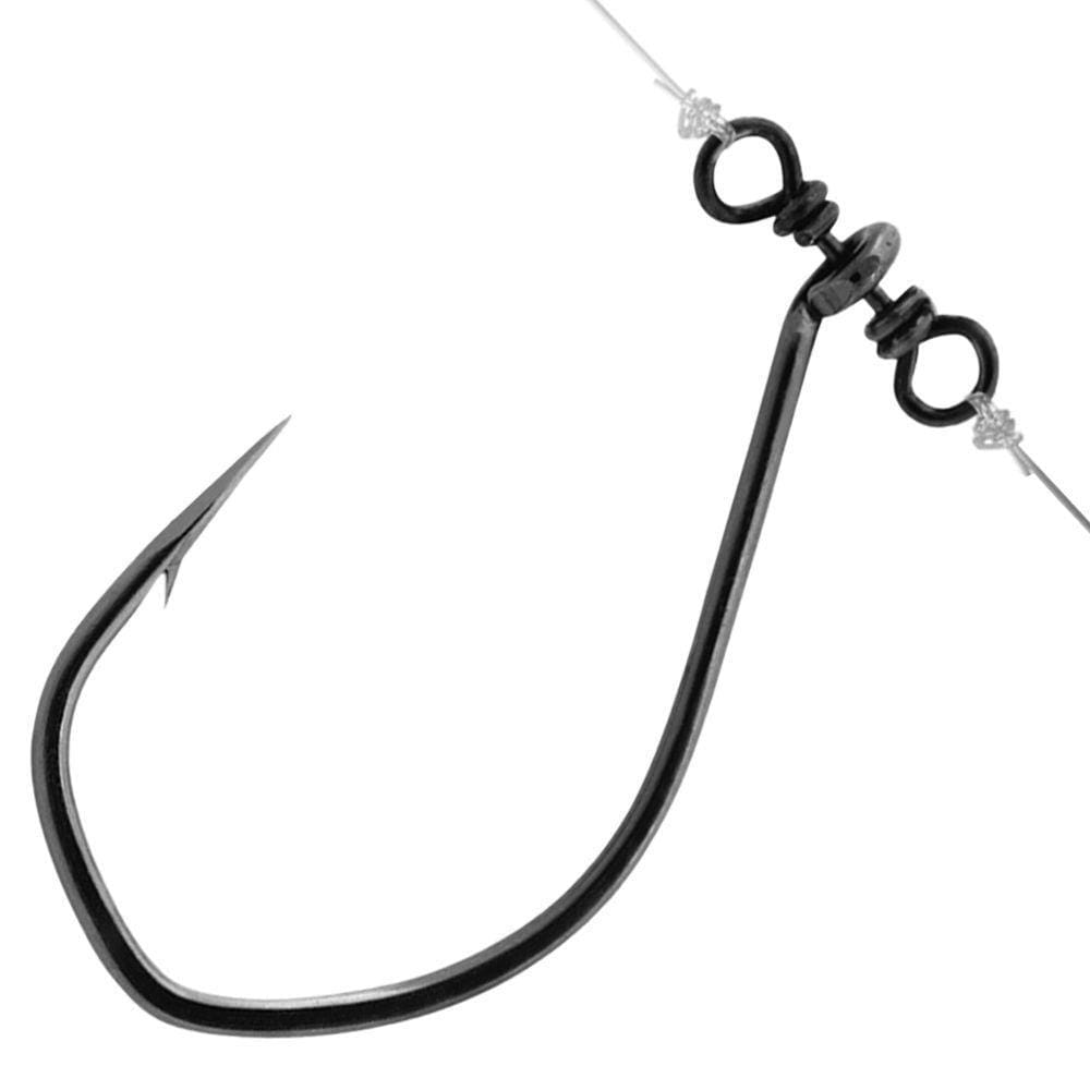 VMC - 7547B 1X Strong Inline Treble Hooks (Barbless)