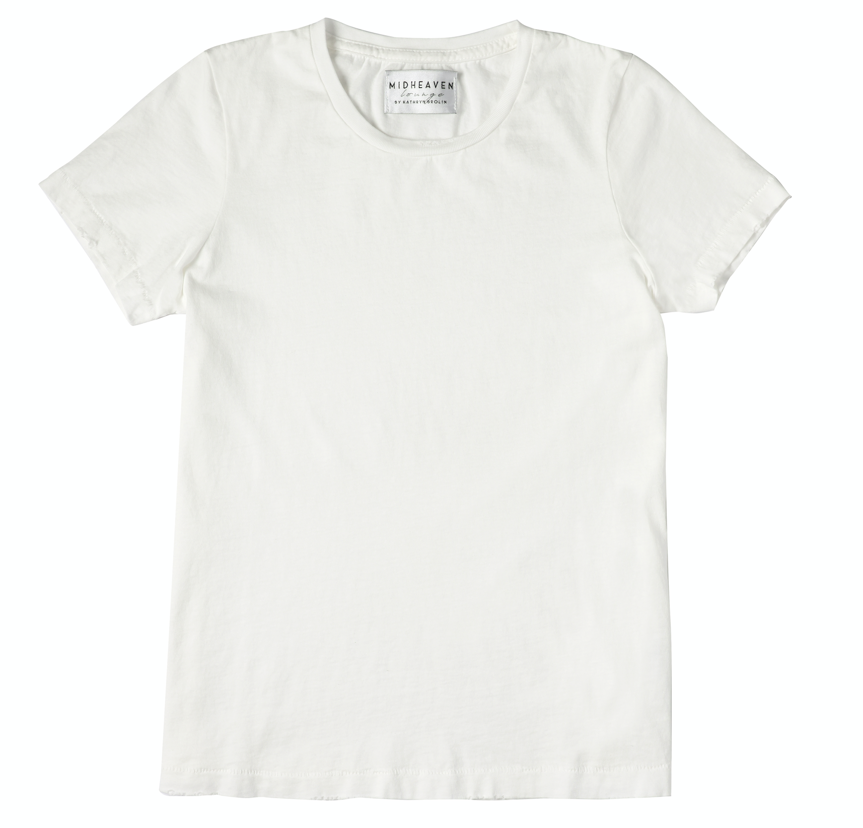 Highland Tee in Vintage White - Midheaven Denim product image